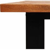  Blagovaonski stol sa živim rubom 180x90x75 cm od drva bagrema | shoptok.hr
