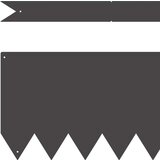  Ograda za travnjake 30 kom Crna 100x0 5x20 cm Čelik | shoptok.hr