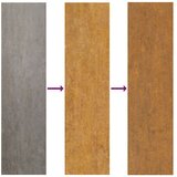 vidaXL Planter Rusty 40x40x80 cm Vremensko odporno jeklo | Shoptok.si