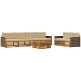  Set vanjskih sofa 7 kom. Prirodna i bež | shoptok.hr
