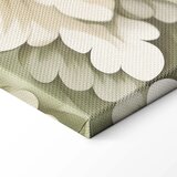 Slika - Retro Vintage Flowers in Delicate Cream and Green Colors 120x80 Standard | shoptok.hr