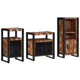  Set namještaja za kupaonicu 3 kom. Višebojno i crno | shoptok.hr