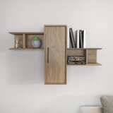 Woody Fashion Zidna polica Olida Walnut Cene