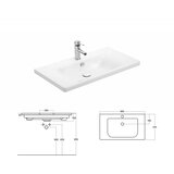 OMEGA PANELI kupaonski ormarić soft gap 80 cm kronberg | shoptok.hr