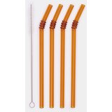 Sinsay Set staklenih slamki s četkicom za čišćenje 5 pack | shoptok.hr