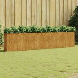 vidaXL Vrtna visoka greda 360x40x80 cm corten jeklo u