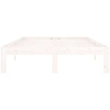  Okvir za krevet od masivne borovine bijeli 120 x 200 cm | shoptok.hr