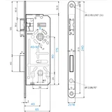 806/40-90 L O18 brava za wc