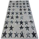 RugsX Preproge Preproga LISBOA 27219/956 Zvezde Črna 80x150 cm Črna | Shoptok.si