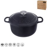 Orion Lonac od lijevanog željeza s poklopcem prikladni za indukcijsko kuhalo 5,2 l LITINA SMALT – | shoptok.hr