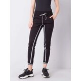 RUE PARIS Sweatpants-CHA-DR-0418.11-black | Shoptok.si
