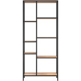  Polica za knjige 80x30x180 cm od čelika i konstruiranog drva | Eponuda.ba