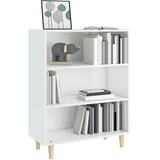  Komoda sjajna bijela 69,5x32,5x90 cm od konstruiranog drva | Shoptok.si