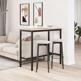  Stol Prirodna 100 x 50 x 91 cm Inženjerska drva i čelik | shoptok.hr