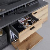 Mömax tv-element cadix, antracit, barva hrasta | Shoptok.si