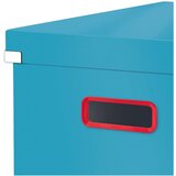 Leitz Škatla za shranjevanje Cosy s pokrovom, 281 x 200 x 370 mm, modra | Shoptok.si