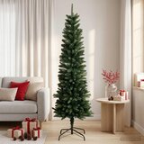  Artificial Slim Christmas Tree 150 cm PE i PVC Zelena | shoptok.hr