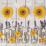  Salveta za dekupaž Lavender and Sunflower Composition - 1 kom Cijene