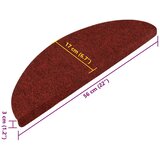  Samoljepljivi otirači za stepenice 15 kom 56x17x3 cm crveni | shoptok.hr