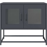 vidaXL TV ormarić antracit 68x39x60,5 cm hladno valjani čelik | shoptok.hr