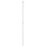  Metalno zamjensko uzglavlje bijelo 135 cm | shoptok.hr