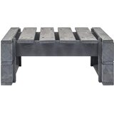  Vrtni otoman od paleta drveni sivi | shoptok.hr