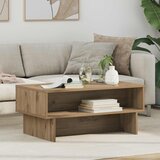  Kava Stol Umjetnički hrast 80 x 46 x 35 cm Konstruirano drvo | shoptok.hr