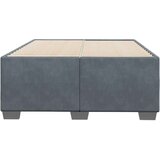 vidaXL Posteljni okvir temno siv 120x190 cm žamet | Shoptok.si