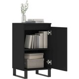 vidaXL Komode 2 kom crne 40 x 35 x 70 cm od konstruiranog drva | shoptok.hr