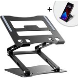 Wozinsky ALUMINIJASTO STOJALO ZA PRENOSNIK WRS-CPY75DSB ZA PAMETNI TELEFON ČRNO, (22069290) | Shoptok.si