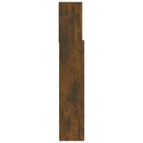  Uzglavlje s ormarićem boja dimljenog hrasta 120x19x103,5 cm | shoptok.hr