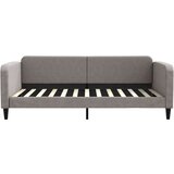  Dnevni krevet smeđesivi 100 x 200 cm od tkanine | shoptok.hr