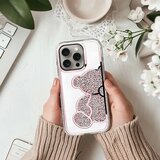 Teddy BEAR maska ​​za iPhone 16 Pro Max - pink | shoptok.hr