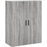  Visoka komoda siva sonome 69,5x34x180 cm od konstruiranog drva | shoptok.hr