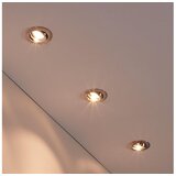 Eglo LED vgradna svetilka Eglo Tedo (5 W, premer: 7,8 cm, 1200 lm, topla bela svetloba) | Shoptok.si
