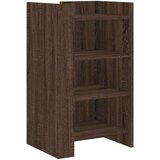  Komoda boja smeđeg hrasta 45x35x75 cm od konstruiranog drva | shoptok.hr