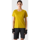 4f Women's quick-drying cycling T-shirt - yellow | Shoptok.si