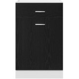 Viseći ormarić Crni hrast 50 x 46 x 81,5 cm Konstruirano drvo | shoptok.hr