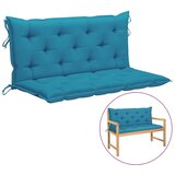 vidaXL Jastuk za ljuljačku svjetloplavi 120 cm od tkanine | shoptok.hr