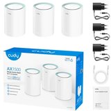 Cudy Whole Home Wi-Fi 6 Gigabit Mesh System M1500 AX1500 Dual Band(3-Pack) | Eponuda.com