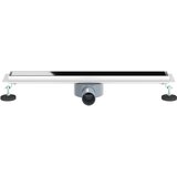  Odvod za tuš s staklenim poklopcem i 360° sifonom Crna 60 cm | shoptok.hr