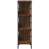  Komoda smeđa boja hrasta 102x32x103,5 cm od konstruiranog drva | Eponuda.com