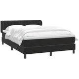 Box spring krevet s madracem crni 160x210 cm baršunasti | shoptok.hr