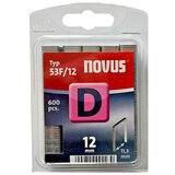 Novus Sponke za spenjač 53F/12, tip D, tapetniški, 12 mm | Shoptok.si