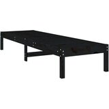  Ležalnik 2 kosa črn 199,5x60x74 cm trdna borovina - - črna - 31.5 - N/A - 2025--Uvoz_4 | Shoptok.si