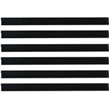  Samoljepljivi pečati za vrata 6 pcs Crna 100 cm | shoptok.hr