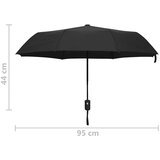 Automatski sklopivi kišobran crni 95 cm | Eponuda.com