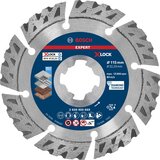Bosch EXPERT MultiMaterial X-LOCK dijamantska rezna ploča od 115x22,23x2,4x12 mm 2608900669 Cene
