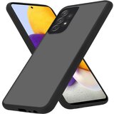 Cadorabo Samsung Galaxy A72 4G/5G in matirana črna barva - Hibridni zaščitni ovitek s TPU silikonom v notranjosti in matirano plastično zadnjo stranjo, (20860185) | Shoptok.si