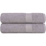  Ručnici za tuširanje FROGN 2 kom. sive 70x140 cm 360 g/m² | Shoptok.si